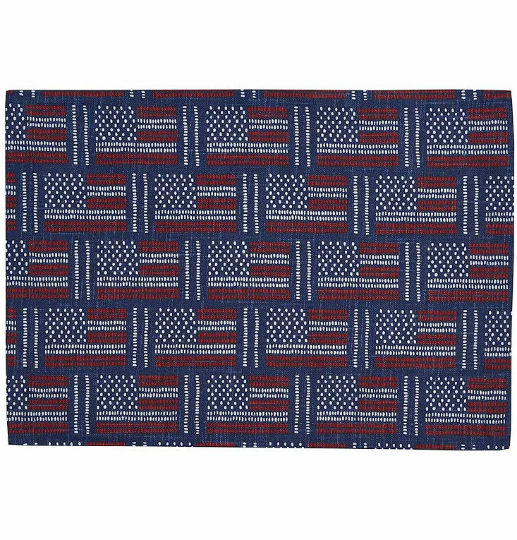 Patriotic Flags Placemats/Napkins Set