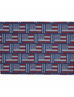 Patriotic Flags Placemats/Napkins Set