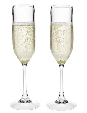 Connoisseur Acrylic Champagne Flutes