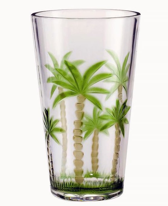 Key West Palm Acrylic Barware Collection