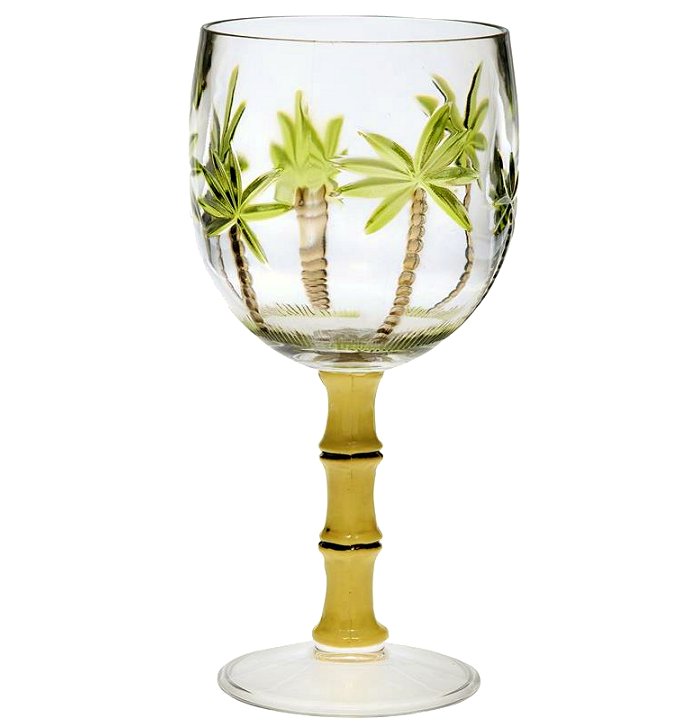 Key West Palm Acrylic Barware Collection