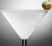 Freezer Chill Layer Acrylic Martini Glasses