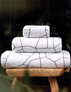 Luxe-Protect Egyptian Cotton Towel Sets/Fractured