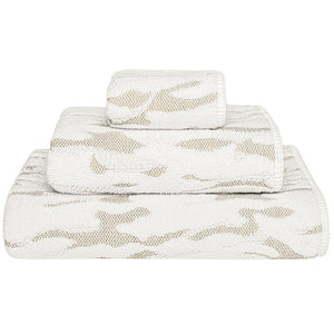 Luxe-Dimension Cotton Towel Sets/Jet Stream