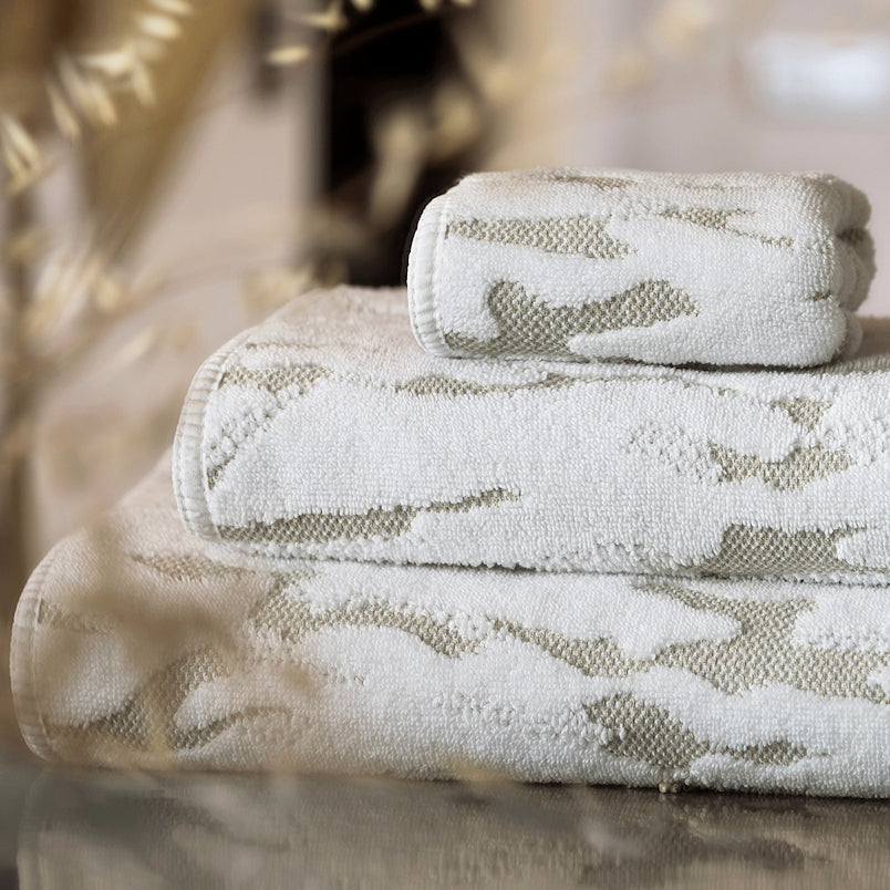 Luxe-Dimension Cotton Towel Sets/Jet Stream