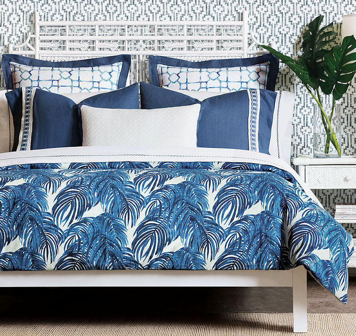 Palm Beach Blues Luxury Coach Bedding Set