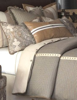 Houndstooth Elements Luxury Coach Bedding