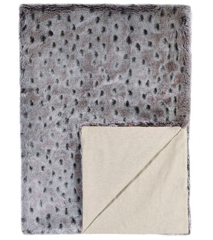 Stormy Woodlands Faux Fur Throw/Blanket