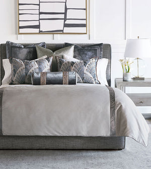 Vintage Metallic Glam Luxury Coach Bedding Set