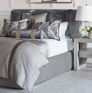 Vintage Metallic Glam Luxury Coach Bedding Set