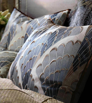 Vintage Metallic Glam Luxury Coach Bedding Set