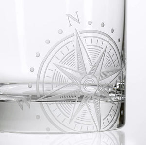 Navigator Etched Glass Barware Collection