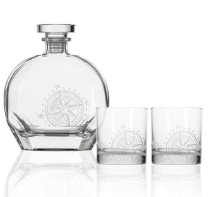 Navigator Etched Glass Barware Collection