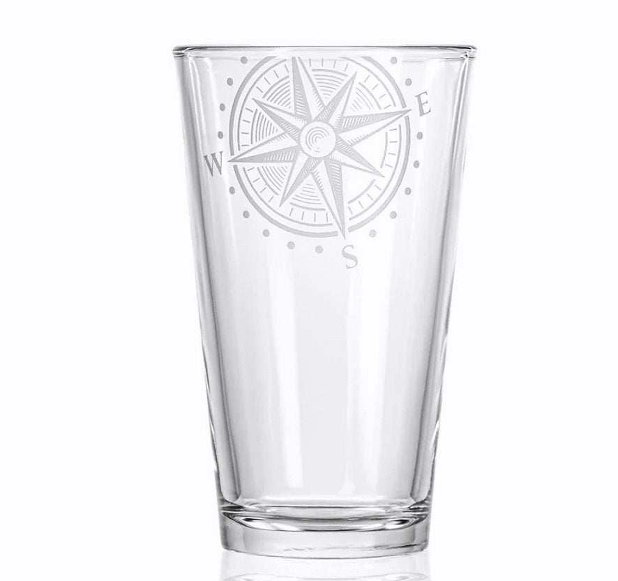 Navigator Etched Glass Barware Collection