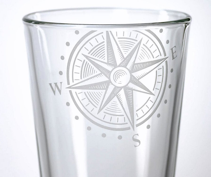 Navigator Etched Glass Barware Collection