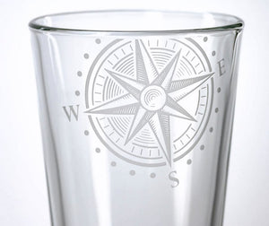 Navigator Etched Glass Barware Collection