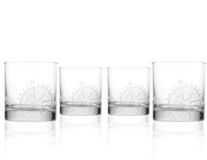 Navigator Etched Glass Barware Collection