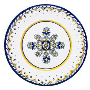 Old World Salerno Blue Melamine Dinnerware