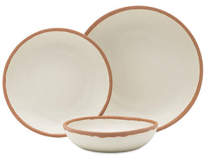 Portside Pottery Melamine Dinnerware/Terracotta