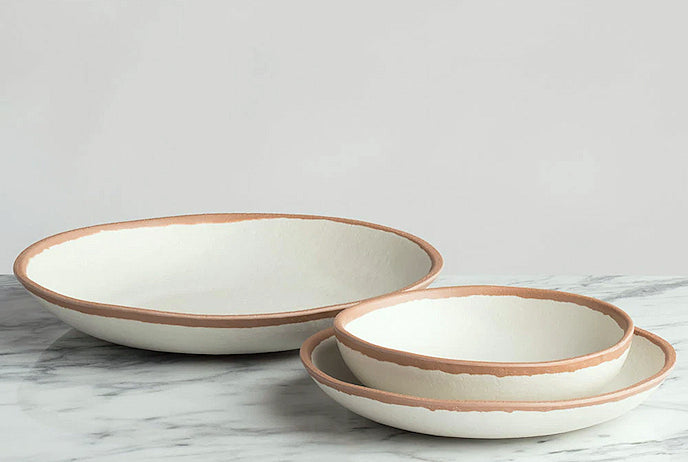 Portside Pottery Melamine Dinnerware/Terracotta