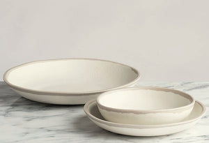 Portside Pottery Melamine Dinnerware/Taupe