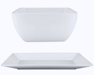 Moda Square Luxury Melamine Dinnerware