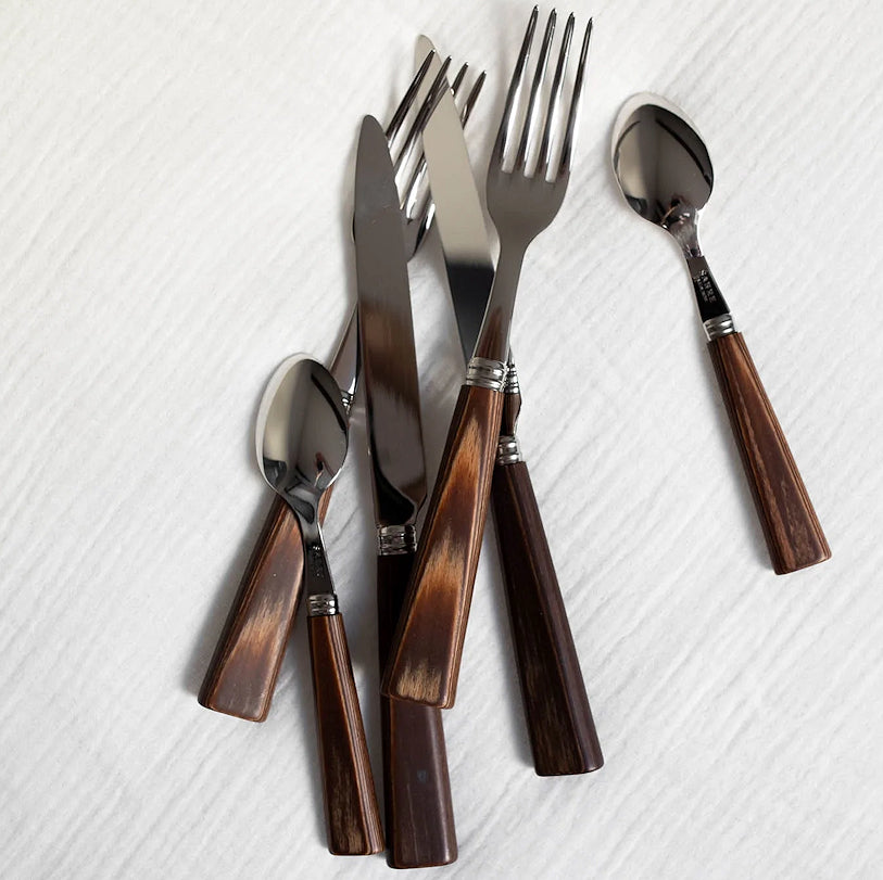 Weathered Wood Natural Collection Flatware Set