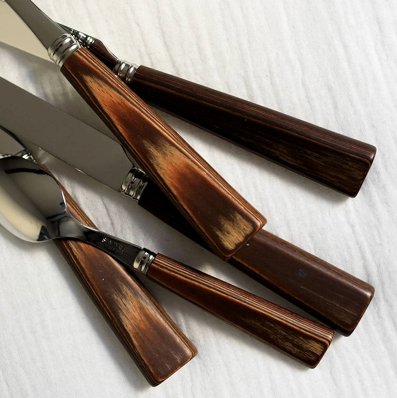 Weathered Wood Natural Collection Flatware Set