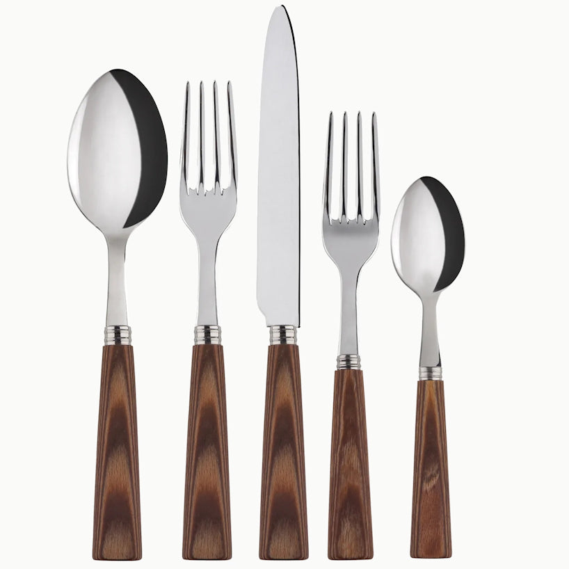 Weathered Wood Natural Collection Flatware Set