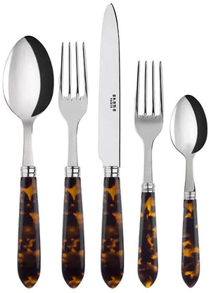 Isla Tortoise Natural Collection Flatware Set