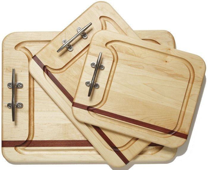 Leisure Life Handles Wood Serving Boards