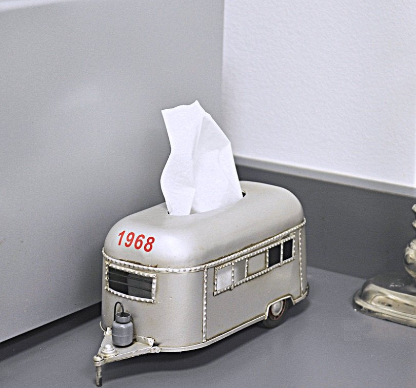 Vintage Caravan Tissue Holder