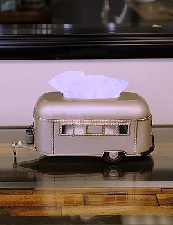 Vintage Caravan Tissue Holder