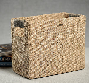 Woven Abaca Catch-All Basket