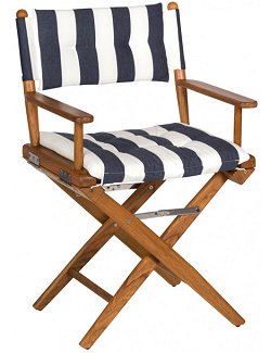 Luxury Teak Collection Tufted Cushion Deck Chairs