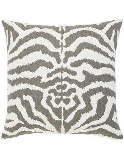 Wild Zebra Sunbrella® Chenille Outdoor Pillows