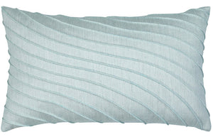 Glacial Tides Sunbrella® Outdoor Pillows/Glacial Blue