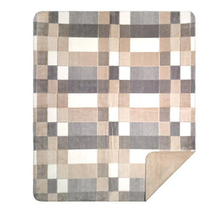 Luxury Double-Plush Throws/Urban Plaid