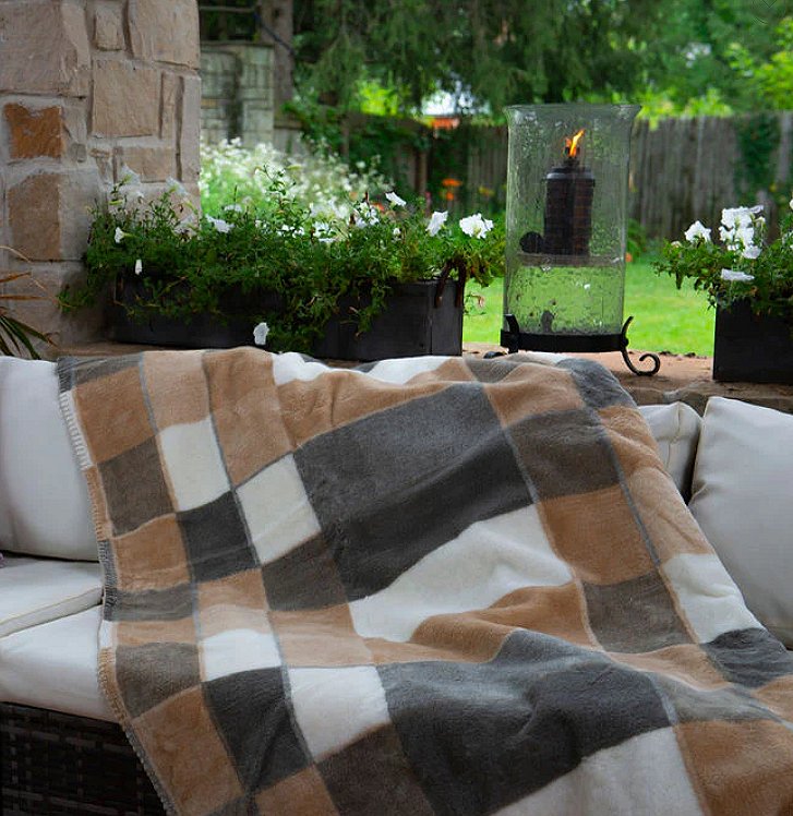 Luxury Double-Plush Throws/Urban Plaid