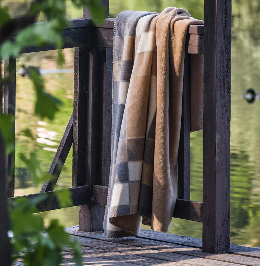 Luxury Double-Plush Throws/Urban Plaid