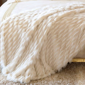 Blizzard Faux Fur Luxury Throw