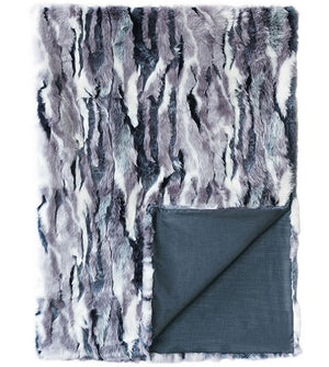 Silver Springs Faux Fur Luxury Throw