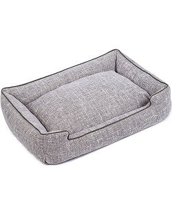 Sand Pebble Gris Luxury Pet Bed