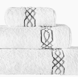 Luxe-Protect Egyptian Cotton Towel Sets/Urban Geometric