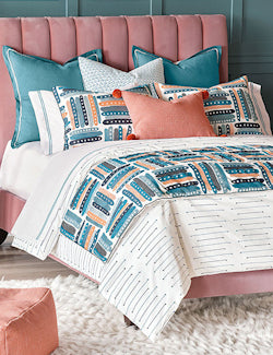 Playa Pastel Luxury Coach Bedding Set